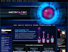 Tablet Screenshot of metrologyparts.com